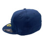 Seattle Seahawks New Era All Navy With Silver Badge 59FIFTY Fitted Hat