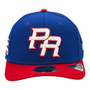 Puerto Rico New Era Royal Blue/Red 2026 World Baseball Classic With Flag 9SEVENTY Stretch Fit Snapback Hat