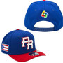 Puerto Rico New Era Royal Blue/Red 2026 World Baseball Classic With Flag 9SEVENTY Stretch Fit Snapback Hat