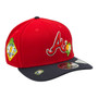 Atlanta Braves New Era Red/Navy 2026 Spring Training 9SEVENTY Stretch Fit Snapback Hat