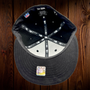 Seattle Seahawks New Era All Black With Lime Green Seahawk 59FIFTY Fitted Hat