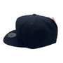 Seattle Sounders FC Mitchell & Ness All Black With White Team Logo Fitted Hat