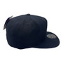 Seattle Sounders FC Mitchell & Ness All Black With White Team Logo Fitted Hat