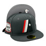 Houston Astros New Era Dark Gray With 20th Year Anniversary 59FIFTY Fitted Hat