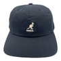 Kangol All Black Baseball Pre-Curved Adjustable Dad Hat