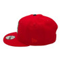 Seattle Mariners New Era All Red/Teal Bottom And 25TH Anniversary Patch 9FIFTY Adjustable Snapback Hat