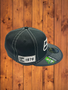 Seattle Seahawks New Era All Black With White Logo 2019 NFL Road 59FIFTY Fitted Hat