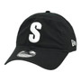 Seattle Steelheads New Era Black With White Negro League 9TWENTY Adjustable Hat