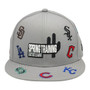 2026 New Era Gray Spring Training Cactus League Scattered 9FIFTY Adjustable Snapback Hat