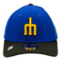 Seattle Mariners New Era Royal Blue/Black City Connect 39THIRTY Stretch Fit Hat