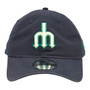 Seattle Mariners New Era Navy With Trident Classic 2.0 9TWENTY Adjustable Hat