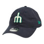 Seattle Mariners New Era Navy With Trident Classic 2.0 9TWENTY Adjustable Hat