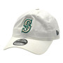 Seattle Mariners New Era White Core Classic 9TWENTY Adjustable Hat