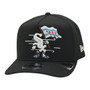 Chicago White Sox New Era Black Cartoon 9FIFTY A-Frame Adjustable Snapback Hat
