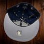 Seattle Seahawks New Era All Navy With Logo Wrapped Team Emblems All Around 59FIFTY Fitted Hat