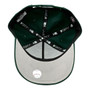 Los Angeles Dodgers New Era Dark Green With Basic Logo 9FORTY A-Frame Adjustable Snapback Hat