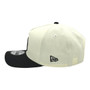 Los Angeles Dodgers New Era Chrome White/Black With Basic Logo 9FORTY A-Frame Adjustable SnapBack Hat