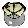 Los Angeles Dodgers New Era Chrome White/Black With Basic Logo 9FORTY A-Frame Adjustable Snapback Hat