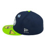 Seattle Seahawks New Era Navy/Lime Green 2026 NFL Draft 59FIFTY Fitted Hat