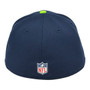 Seattle Seahawks New Era Navy/Lime Green 2026 NFL Draft 59FIFTY Fitted Hat