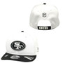 San Francisco 49ers New Era White/Black 2026 NFL Draft 9FIFTY Adjustable Snapback Hat
