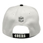 San Francisco 49ers New Era White/Black 2026 NFL Draft 9FIFTY Adjustable Snapback Hat