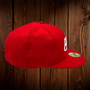 Seattle Seahawks New Era All Red With White Logo 59FIFTY Fitted Hat