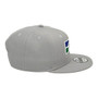 Seattle Seahawks New Era Gray With Retro Logo 9FIFTY Adjustable Snapback Hat