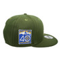 Seattle Mariners New Era All Rifle Green With 40TH Anniversary Patch On Side 9FIFTY Adjustable Snapback Hat