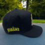 Standard King The King Card All Black A-Frame Adjustable Snapback Hat