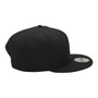 Seattle Mariners New Era All Black Blue Outline 9FIFTY Adjustable Snapback Hat
