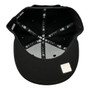 Seattle Mariners New Era All Black Blue Outline 9FIFTY Adjustable Snapback Hat