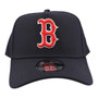 Boston Red Sox New Era All Navy And Gray Bottom 9FORTY A-Frame Adjustable Snapback Hat