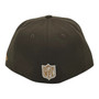 Seattle Seahawks New Era All Brown With White Logo 59FIFTY Fitted Hat