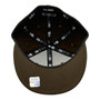 Seattle Seahawks New Era All Brown With White Logo 59FIFTY Fitted Hat