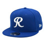 Tacoma Rainiers New Era All Royal Blue With White Letter "R" 9FIFTY Adjustable Snapback Hat