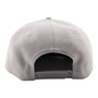 Tacoma Rainiers New Era All Gray With White Letter "R" 9FIFTY Adjustable Snapback Hat