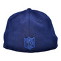 Seattle Seahawks New Era All Navy Blue Black Label 59FIFTY Fitted Hat