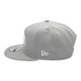 Seattle Seahawks New Era Light Gray And White With Retro Logo 9FIFTY Adjustable Snapback Hat