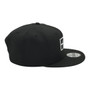 Seattle Seahawks New Era Black And White With Retro Logo 9FIFTY Adjustable Snapback Hat