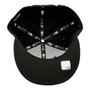 Seattle Seahawks New Era Black And White With Retro Logo 9FIFTY Adjustable Snapback Hat