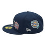 Dallas Cowboys New Era Navy With Super Bowl Patches All Over 59FIFTY Fitted Hat