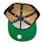 New York Yankees New Era Wheat With Basic Team Logo 9FORTY A-Frame Adjustable Snapback Hat