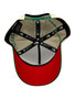 Mexico New Era Chrome White/Red/Green With New Era Branded Logos All Over 9FORTY A-Frame Adjustable Snapback Hat