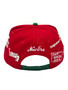 Mexico New Era Chrome White/Red/Green With New Era Branded Logos All Over 9FORTY A-Frame Adjustable Snapback Hat