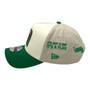 Mexico New Era Chrome White/Light Gray/Green With New Era Branded Logos All Over 9FORTY A-Frame Adjustable Snapback Hat