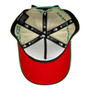 Mexico New Era Chrome White/Light Gray/Green With New Era Branded Logos All Over 9FORTY A-Frame Adjustable Snapback Hat