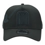Mexico New Era All Black On Black And New Era Branded Logos All Over 9FORTY A-Frame Adjustable Snapback Hat