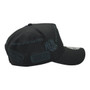 Mexico New Era All Black On Black And New Era Branded Logos All Over 9FORTY A-Frame Adjustable Snapback Hat
