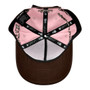 Mexico New Era Pink/Brown New Era Branded Logos All Over 9FORTY A-Frame Adjustable Snapback Hat